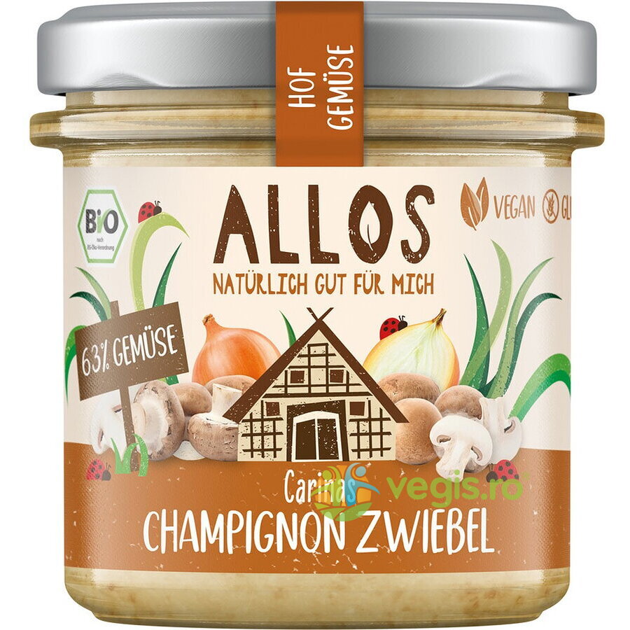 Oferte la Crema Tartinabila cu Ciuperci si Ceapa Ecologica/Bio 135g