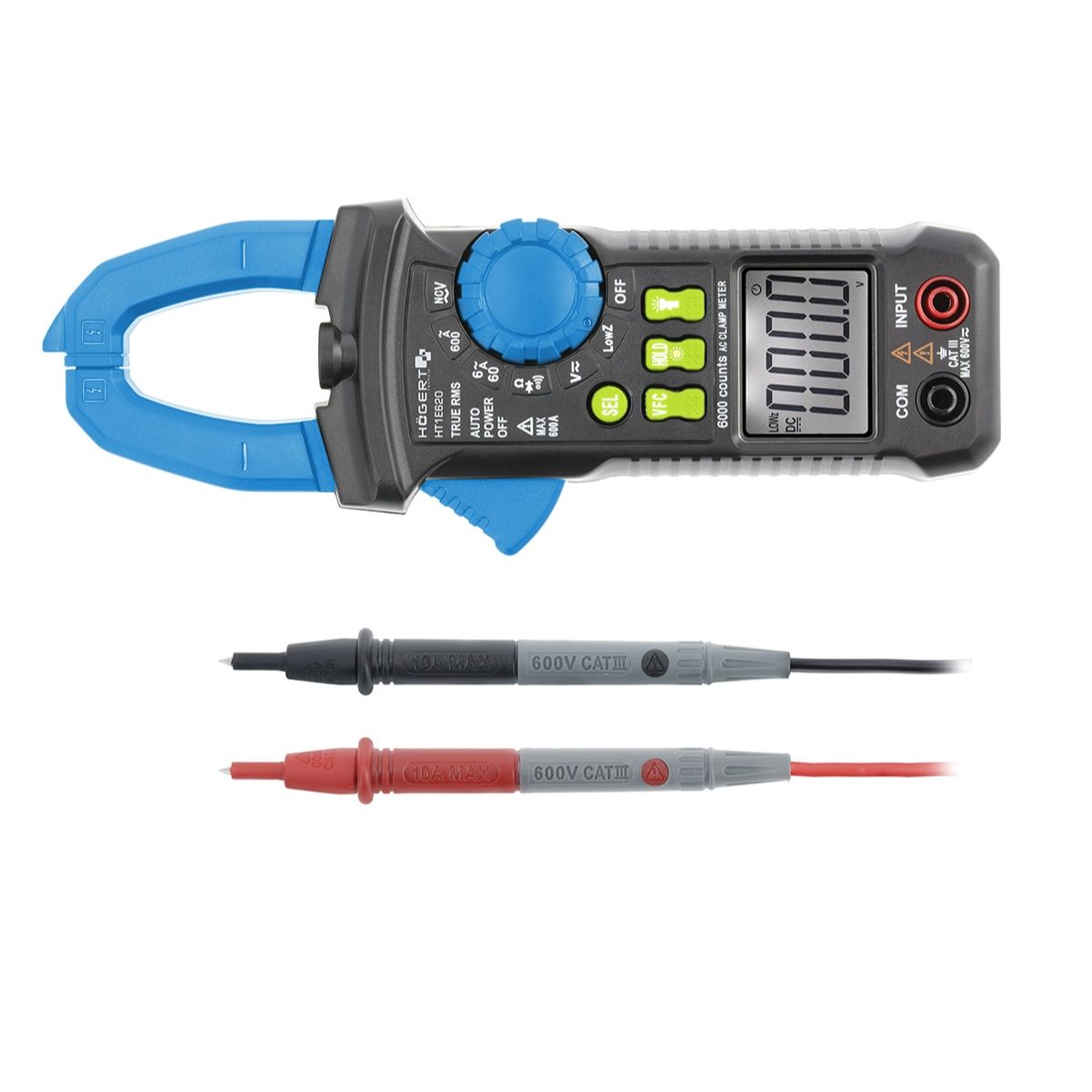 Oferte la Multimetru cu cleste Hogert HT1E620, ecran LCD