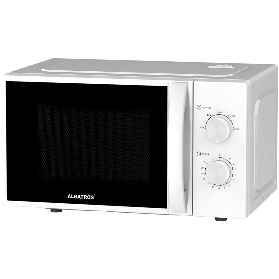 Oferte la Cuptor cu microunde MWA-20MC4 Putere 700W 20L Timer Functie Dezghetare Alb