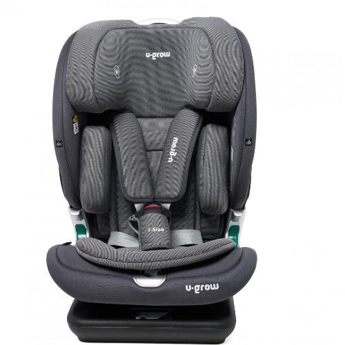 Oferte la Scaun auto copil I-Size Goldfix Plus Isofix 76-150CM Boxa Bluetooth Gri
