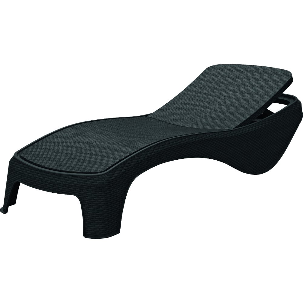 Oferte la Sezlong gradina, Keter Atlantic, plastic, 197 x 74 x 36 cm, gri antracit 