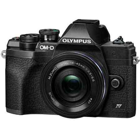 Oferte la Aparat foto Mirrorless E-M10 Mark IV Black + Obiectiv M.Zuiko Digital ED 14-42mm Black