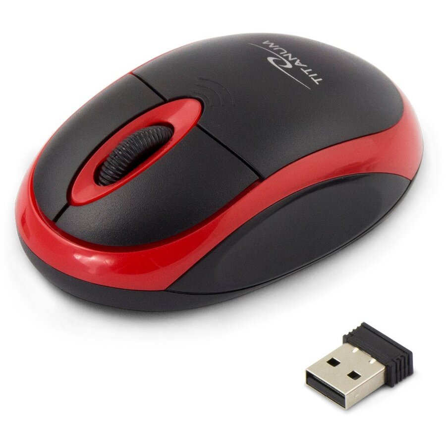 Oferte la Mouse TM116E Wireless 3D  2.4GHZ 	1000DPI Rosu