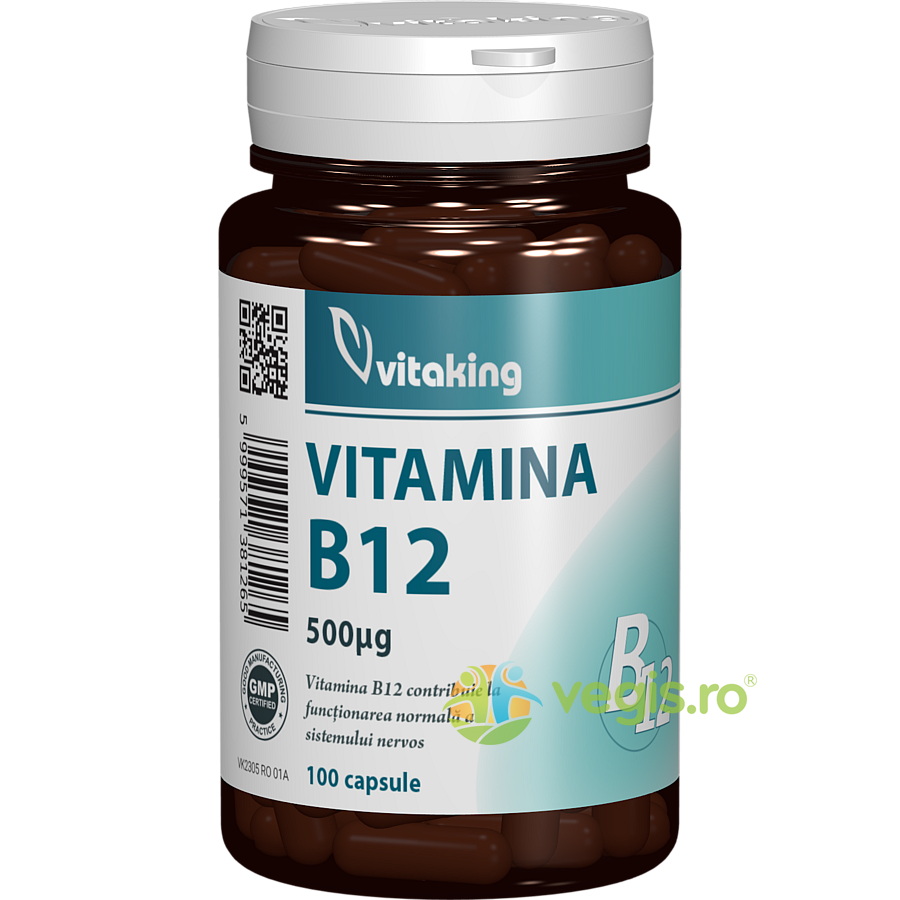 Oferte la Vitamina B12 500mcg 100cps