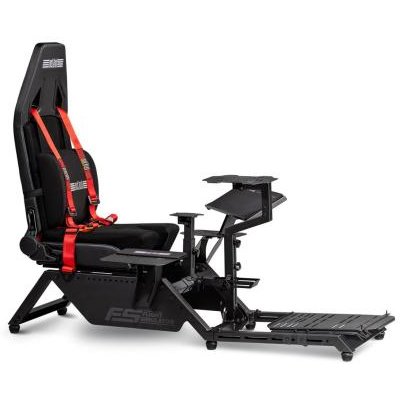 Oferte la Scaun Gaming Flight Simulator Negru/Rosu