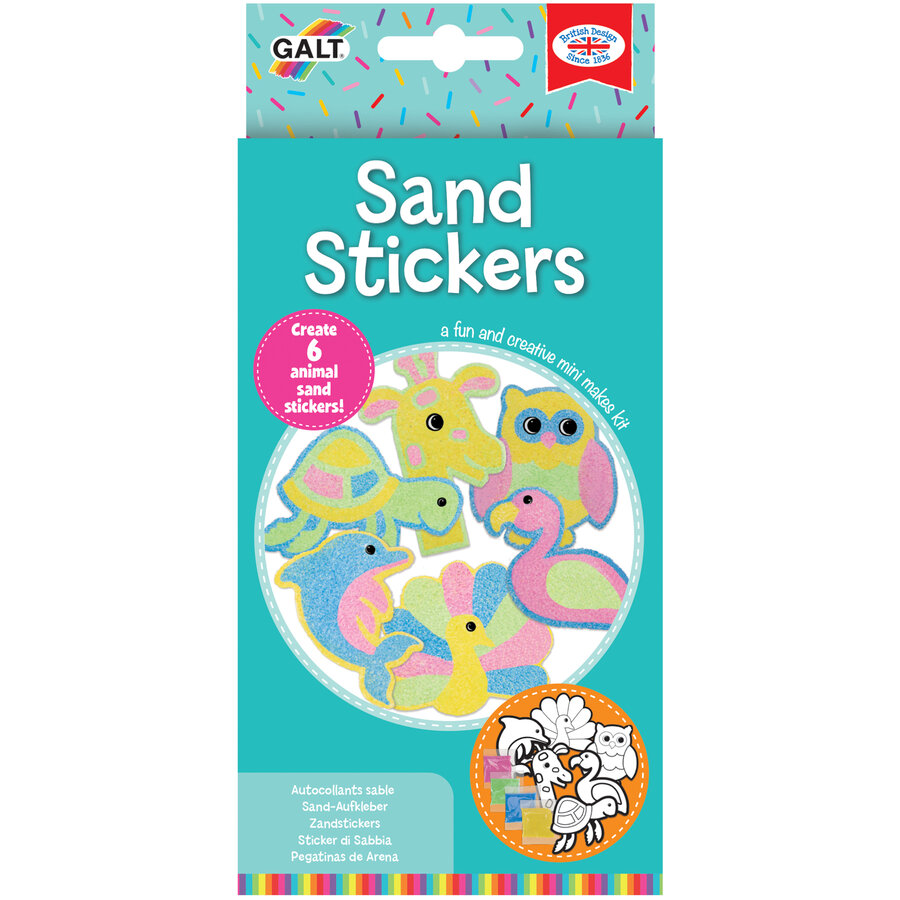 Oferte la Set Creatie Autocolant  Nisip  Colorat 1005467 Multicolor
