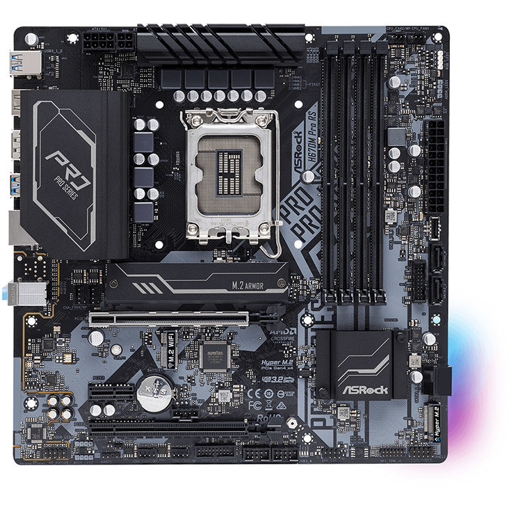 Oferte la Placa de baza H670M Pro RS DDR4 Intel LGA1700 mATX