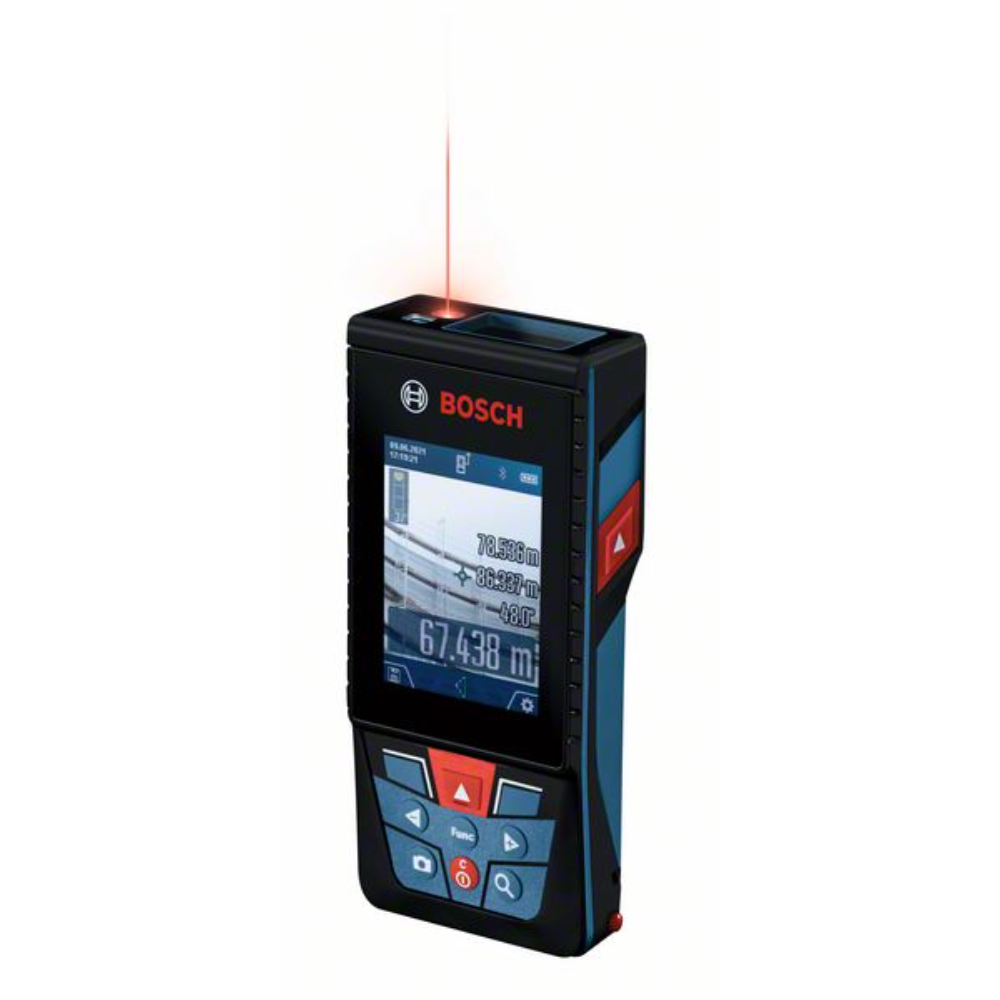 Oferte la Telemetru Bosch GLM 150-27 C, 150 m, 50 valori memorate, Bluetooth™ 4.2 Low Energy