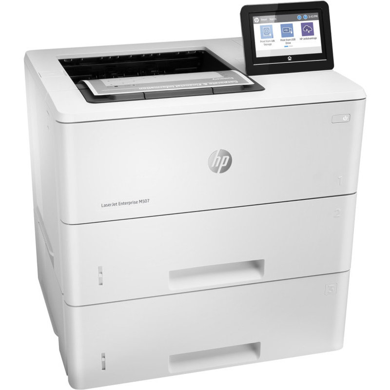 Oferte la Imprimanta laser alb-negru LaserJet Enterprise M507x Retea Wi-Fi A4 Alb