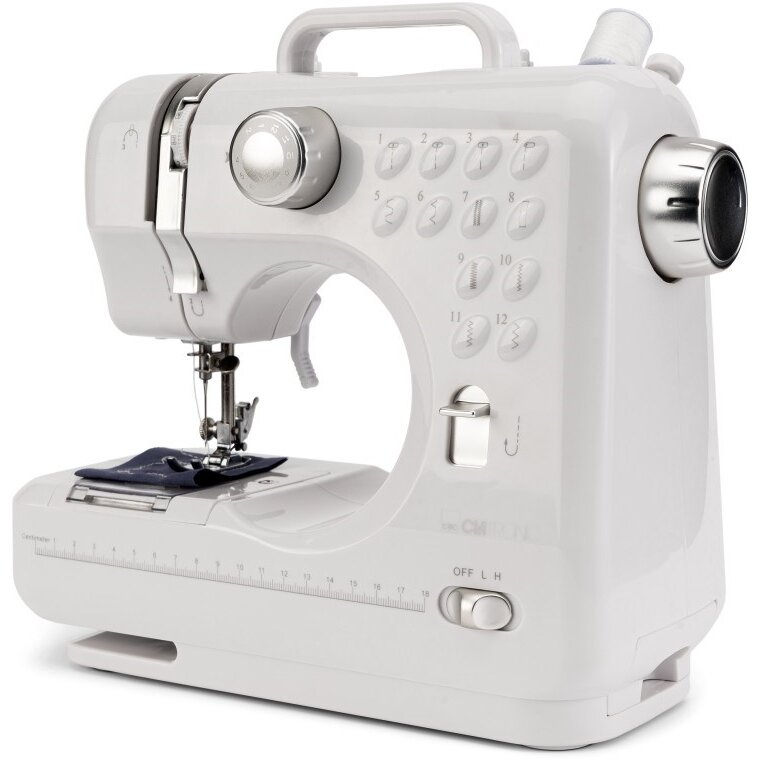 Oferte la Masina De Cusut NM 3795 Semiautomata 12 Cusaturi 7.2W Alb
