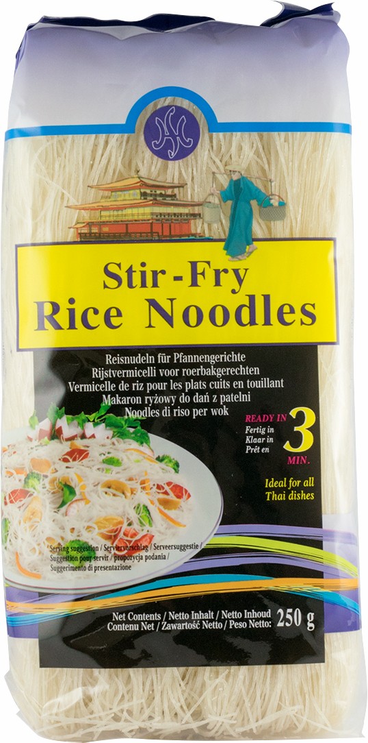 Oferte la Taitei subtiri din orez pentru wok, 250g