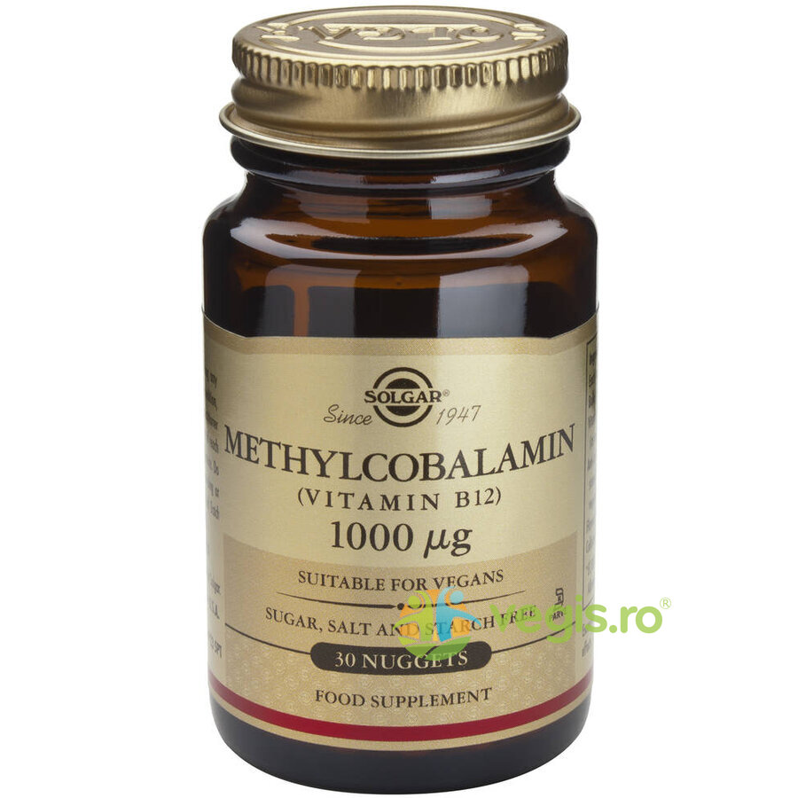 Oferte la Methylcobalamin (Vitamina B12) 1000mcg 30tb sublinguale