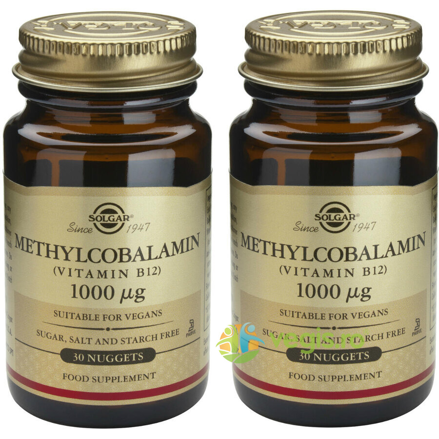 Oferte la Pachet  Methylcobalamin (Vitamina B12) 1000mcg (Metilcobalamina) Sublinguale 30tb+30tb