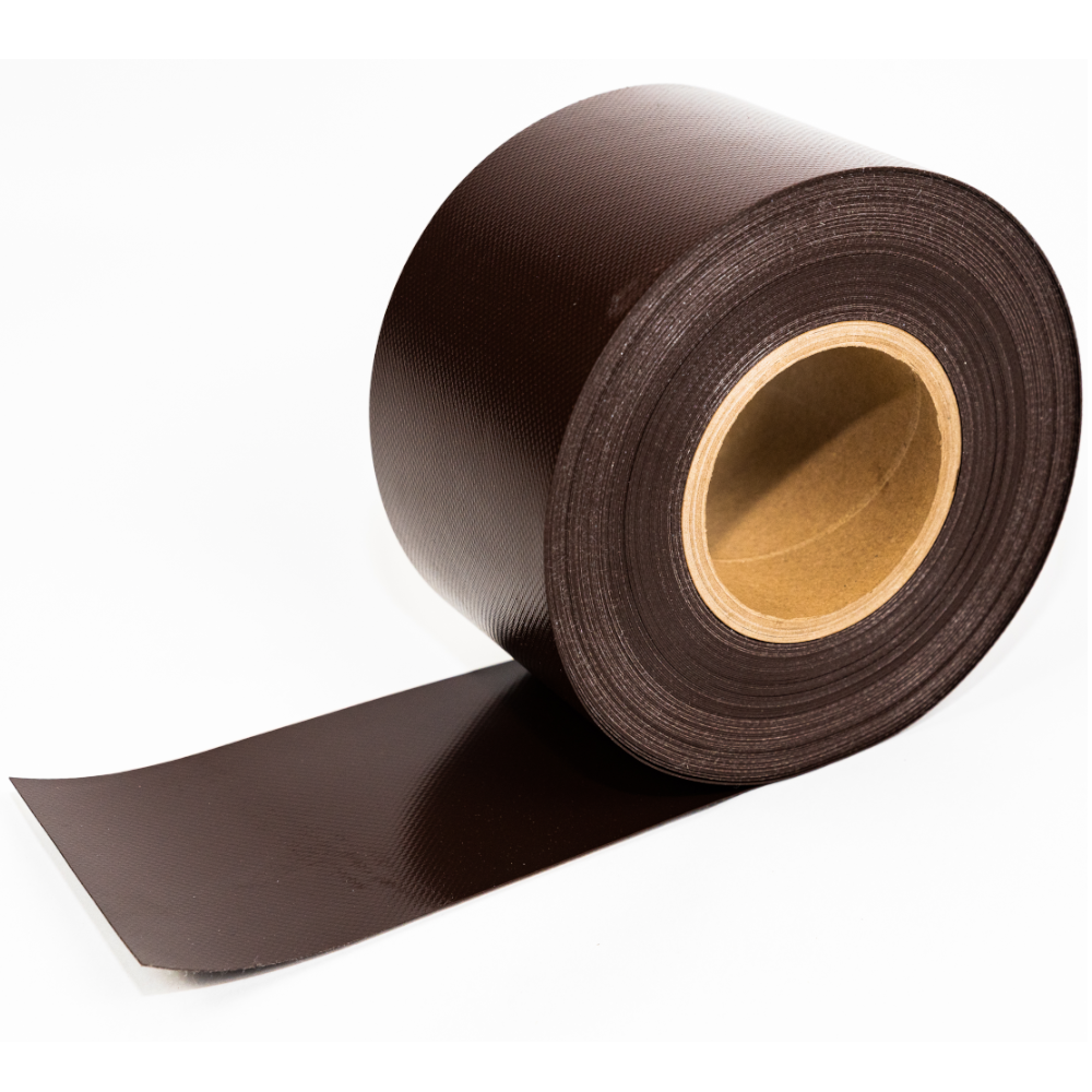 Oferte la Banda PVC pentru intarire Cristal Flex, maro, 10 cm x 30 m
