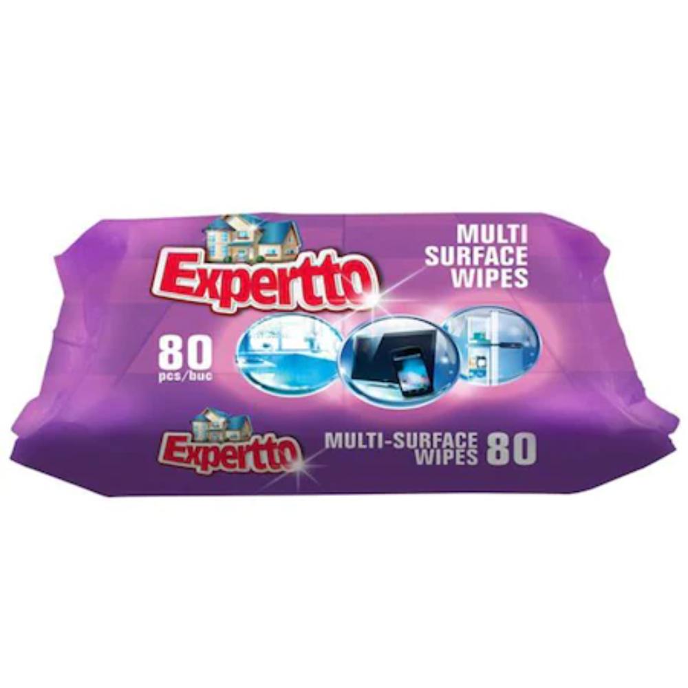 Oferte la Servetele umede antibacteriene Expertto, multi suprafete, 80 buc
