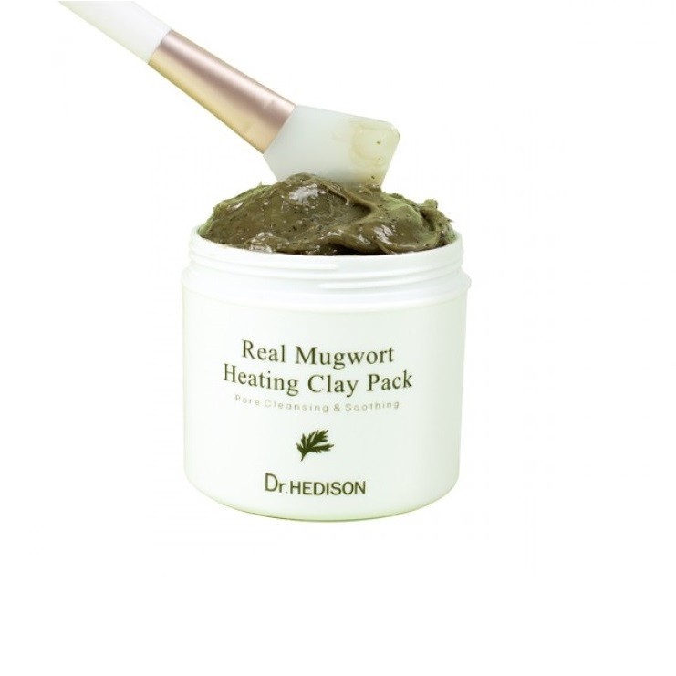 Oferte la Masca cu argila si extract de pelin Dr Hedison, 265 g + Spatula, 1 bucata