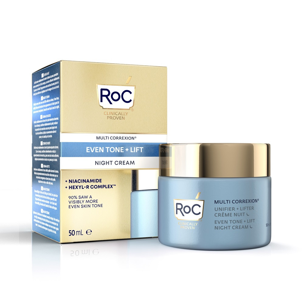 Oferte la Crema de noapte pentru fata Multi Correxion Even Tone and Lift Roc, 50 ml
