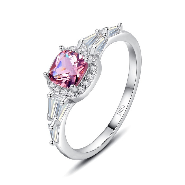 Oferte la Inel argint Reina Pastel Pink