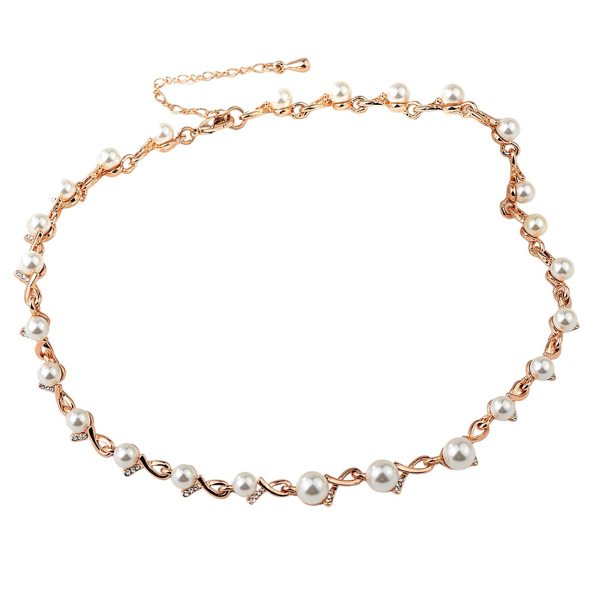 Oferte la Colier auriu cu perle Beatrice