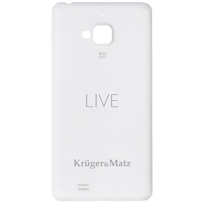 Oferte la Capac Spate KM00461 pentru Smartphone LIVE Alb