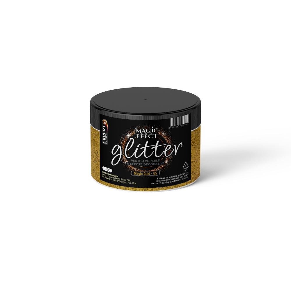 Oferte la Sclipici decorativ Glitter G5 Magic Efect, gold magic, 150 gr