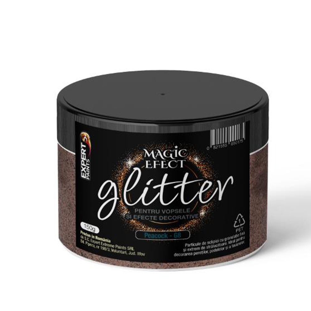 Oferte la Sclipici decorativ Glitter G8 Magic Efect, peacock, 150 gr