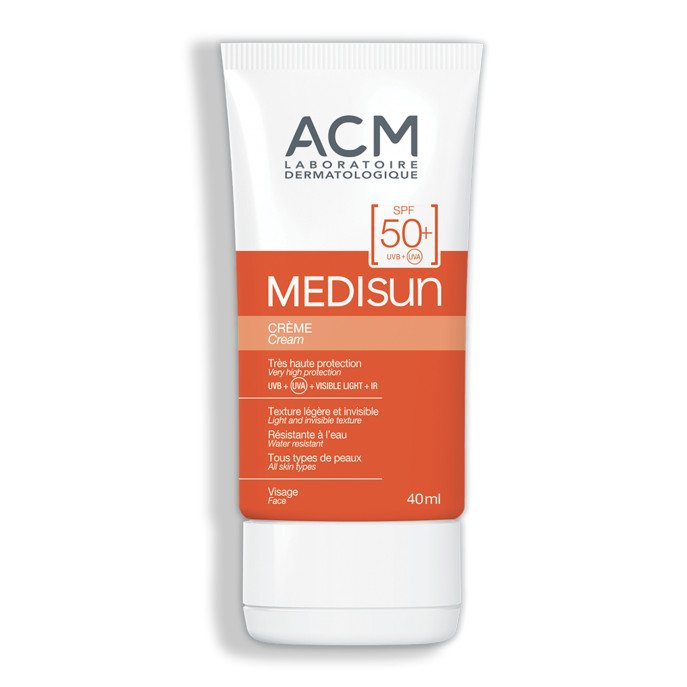 Oferte la Crema pentru protectie solara cu SPF 50+ Medisun, ACM (Concentratie: Crema, Gramaj: 40 ml)