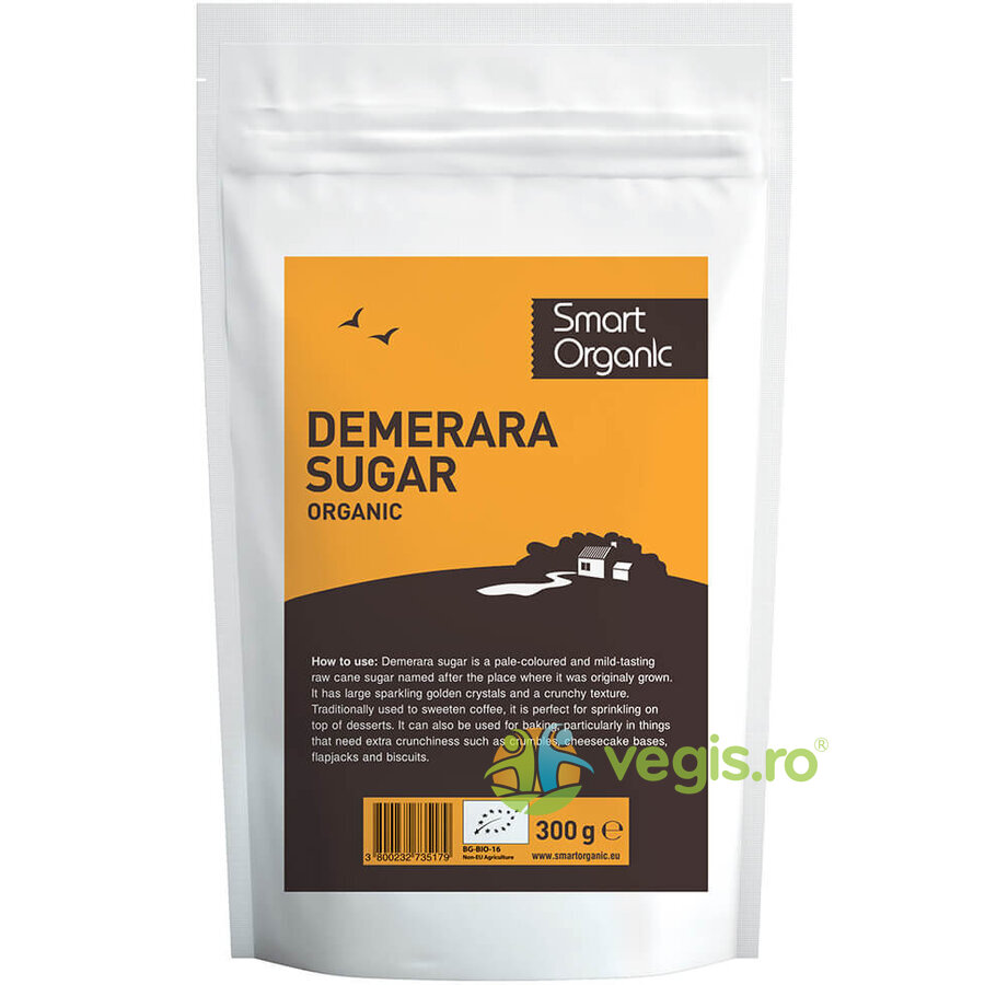 Oferte la Zahar Brun Demerara Ecologic/Bio 300g