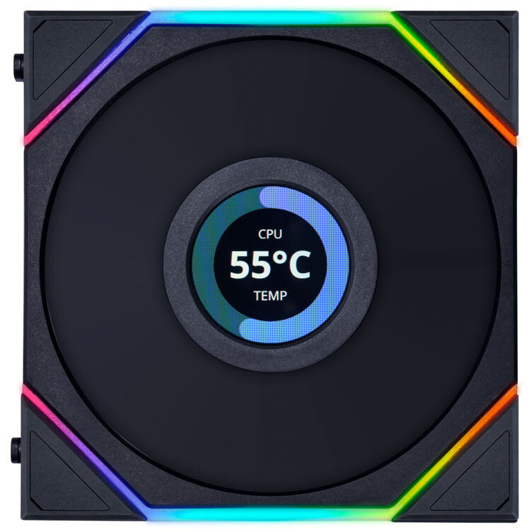 Oferte la Ventilator UNI FAN TL LCD Series  120mm