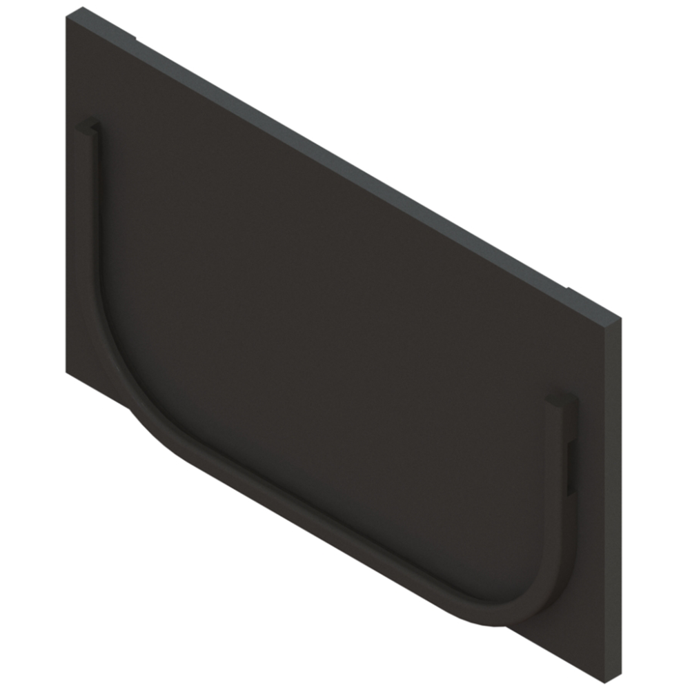 Oferte la Piesa capat pentru rigola Standart Spark, PP, 120 x 70 x 10 mm