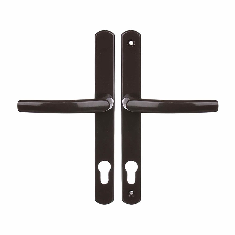 Oferte la Maner usa interior Ecot Filiz, cu sild pentru cilindru, aluminiu, maro, 92 mm