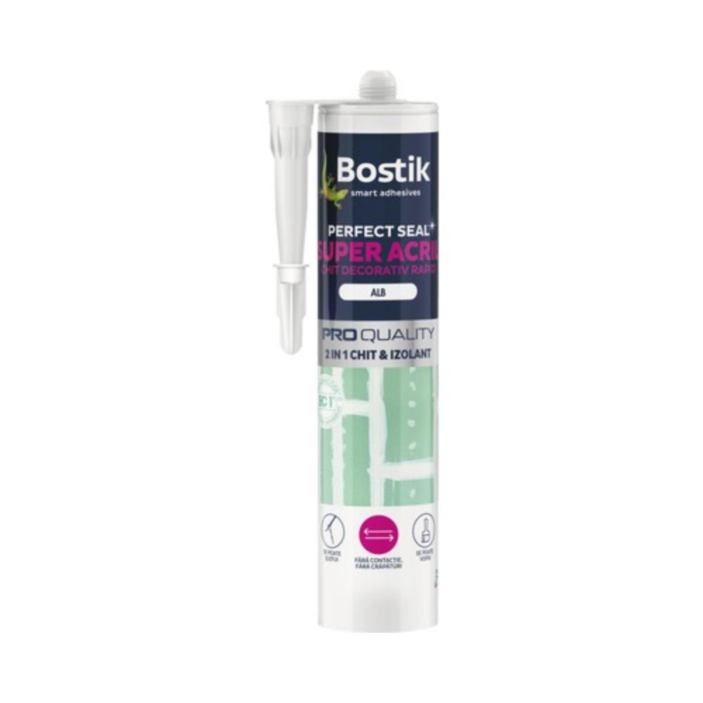 Oferte la Chit izolant acrilic Bostik Super Acril, interior, alb, 280 ml
