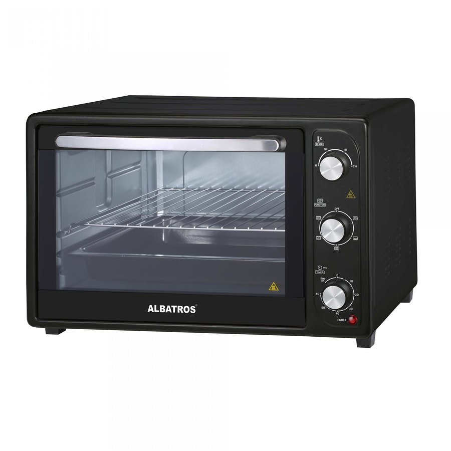 Oferte la Cuptor electric A45B2 45litri 1800W Gratar Inox Avertizare sonora Negru