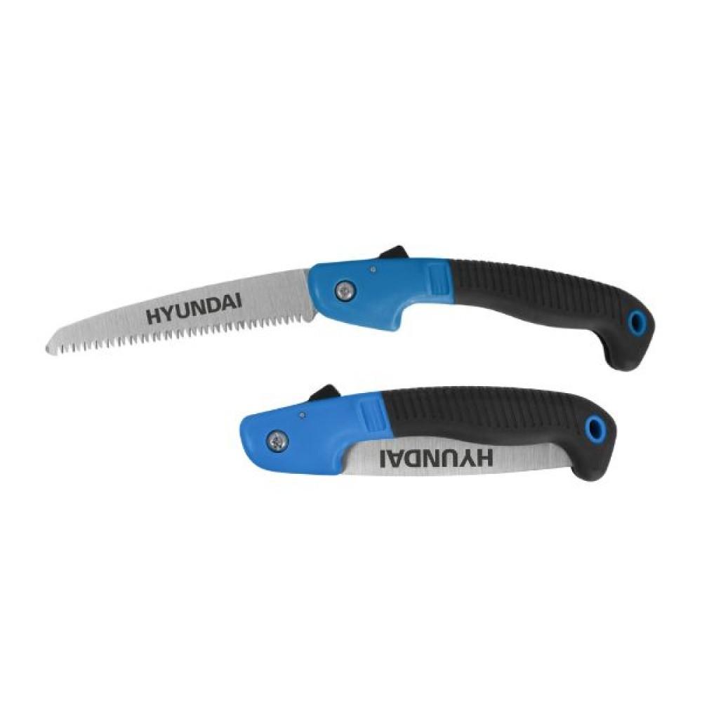 Oferte la Cutit crengi Hyundai HY-58160, otel cromat SK5, pliabil, maner ABS/TPR, 18 cm