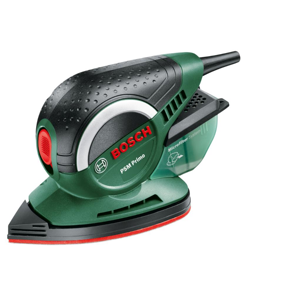 Oferte la Masina slefuit multifunctionala Bosch PSM Primo, 50 W, alimentare 220 V, 24000 rpm, motor cu perii, 178 x 95 x 105 mm