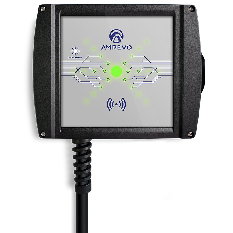 Oferte la Statie incarcare masini electrice destinata integrarii in sisteme solare fotovoltaice 7.4KW monofazata( fara cablu) Ampevo Solaris AMP107T2GO-SOL