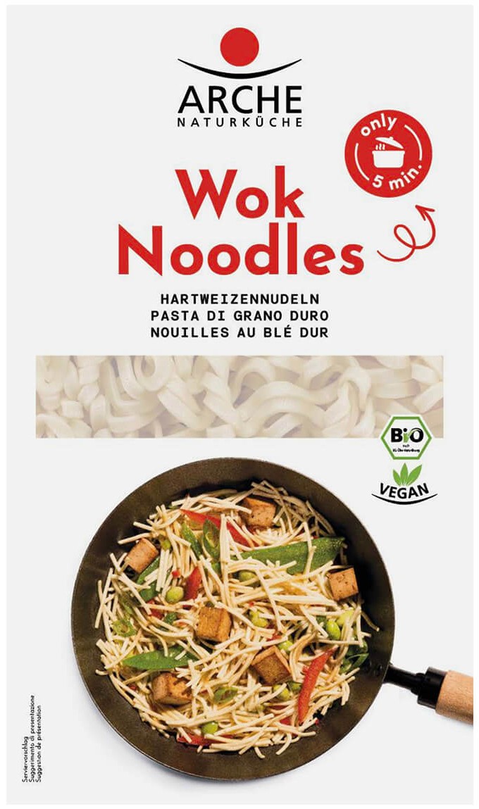 Oferte la Taitei bio pentru wok, 250g Arche