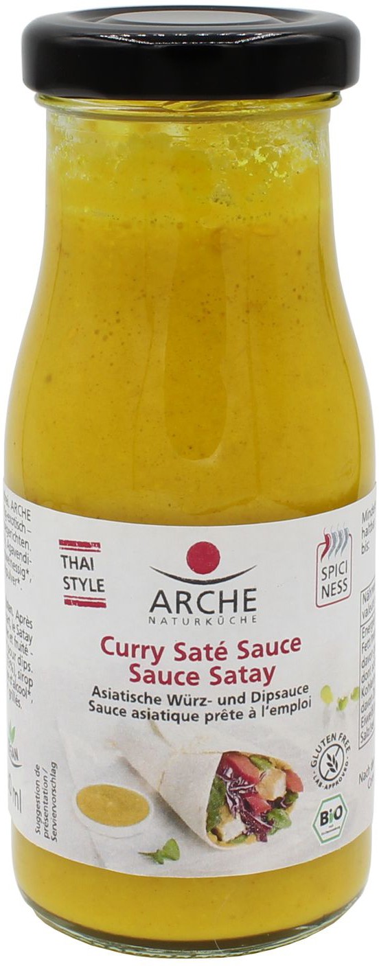 Oferte la Sos bio curry Sate, 130ml Arche