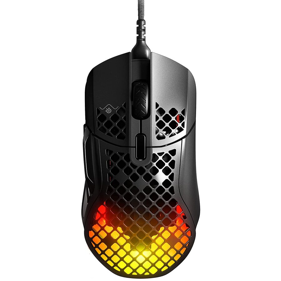 Oferte la Mouse Gaming Aerox 5 USB 9 Butoane Optic 18000dpi Negru