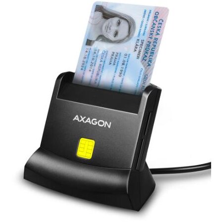 Oferte la Cititor Carduri CRE-SM2 Smart Card si SD/microSD/SIM Negru