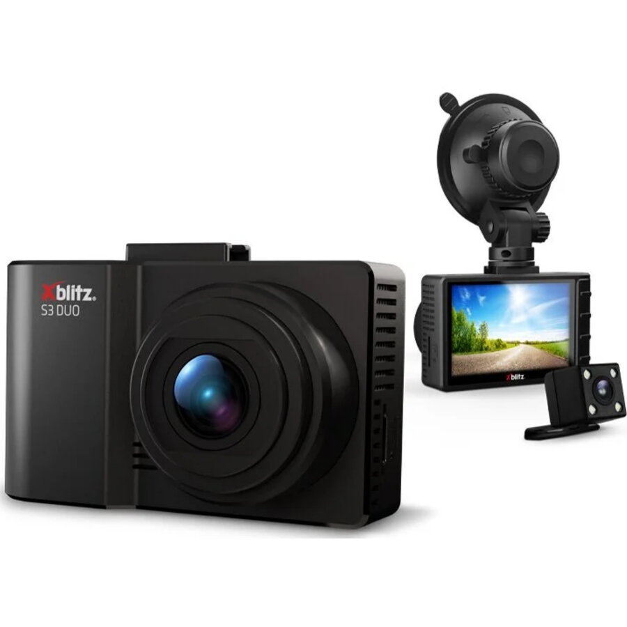 Oferte la Camera Auto Video S3 Dual Fata/Spate Full HD Negru