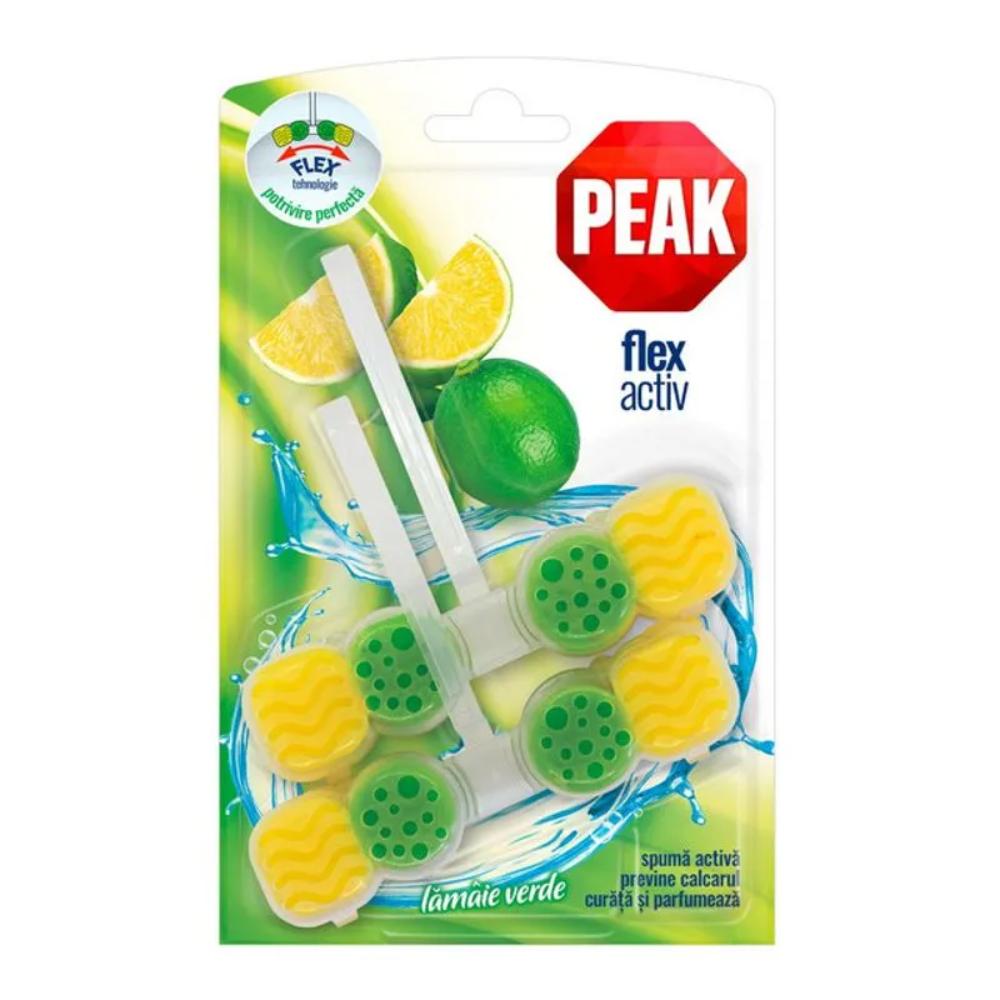 Oferte la Odorizant toaleta Peak Flex Activ Lamaie Verde, 2 x 48 g