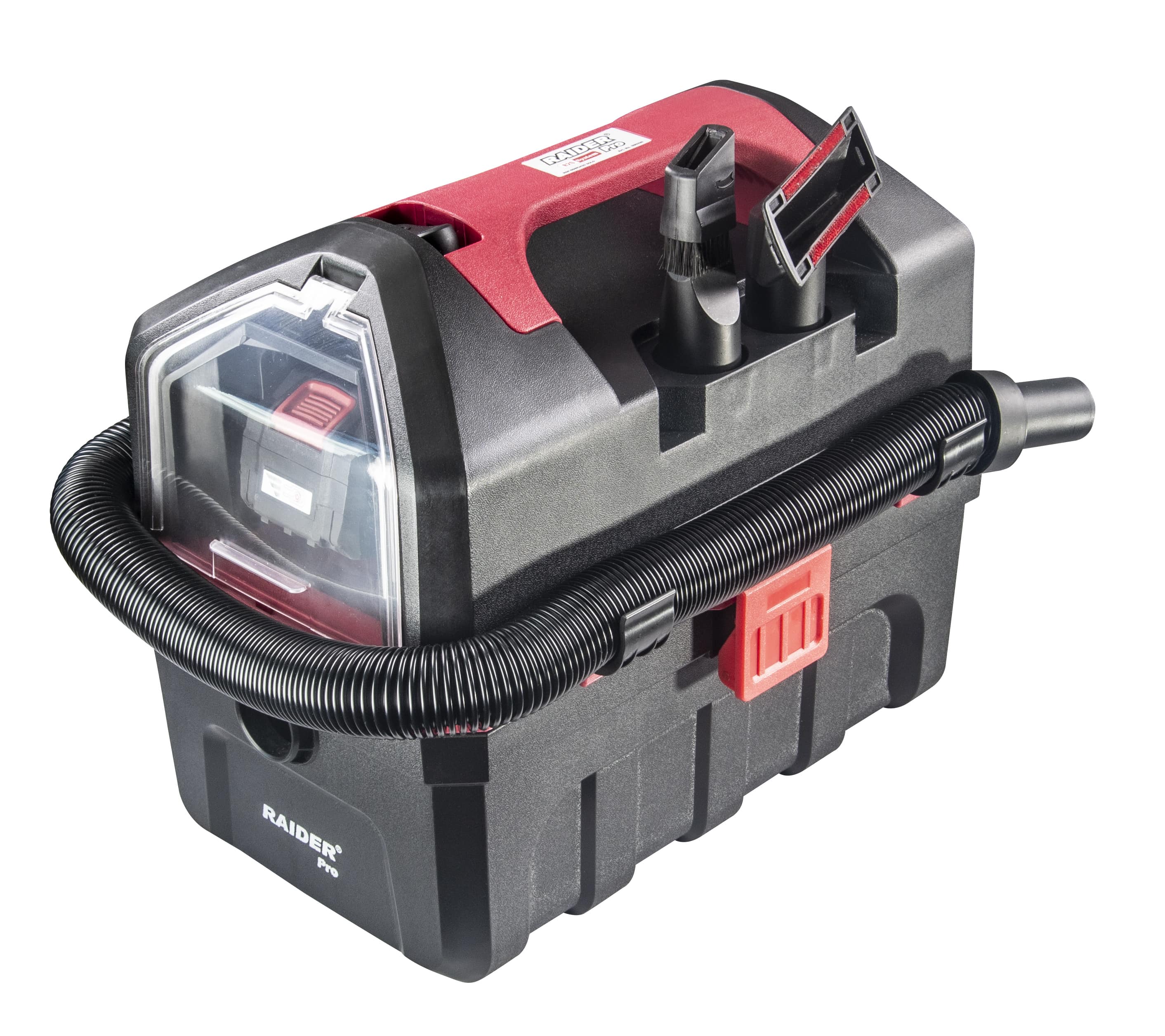 Oferte la Aspirator Raider R20 SDWCH20 Solo, filtru HEPA, 20 V, pentru praf si lichide, rezervor 10 l