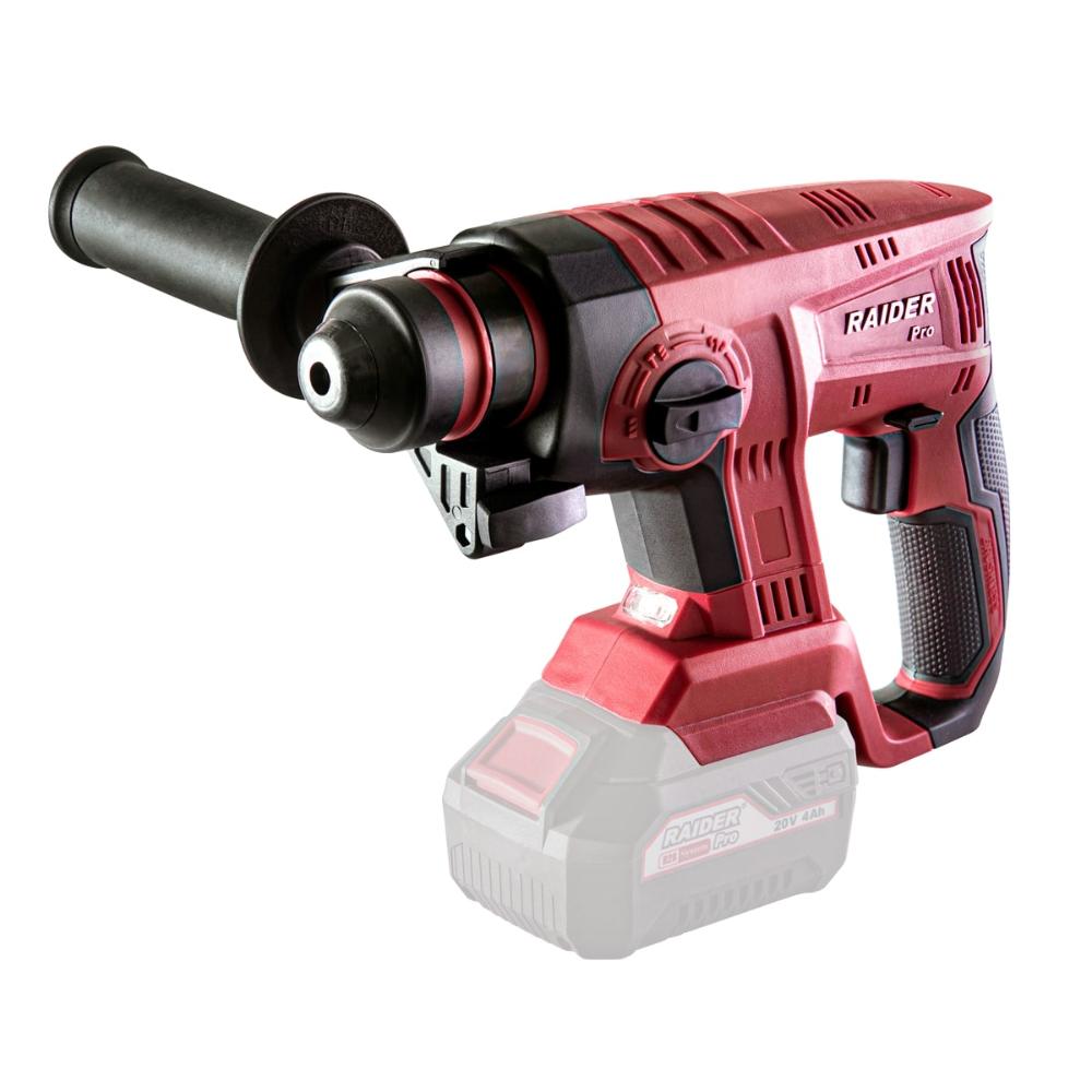 Oferte la Ciocan rotopercutor Raider R20 RDP-SBRH20 Solo, SDS+, 20V, 4 functii