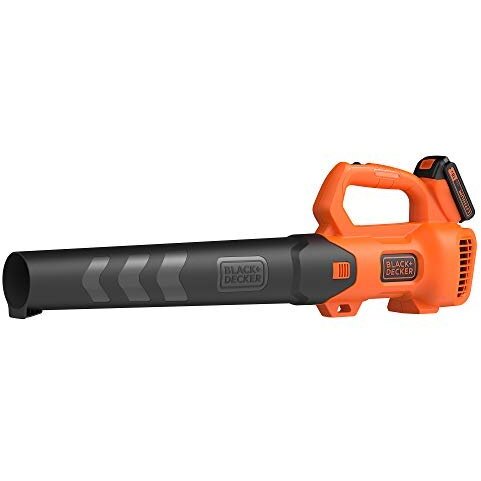 Oferte la BLACK + DECKER battery Axial fan BCBL200L QW, 18 Volt, leaf blower (orange / black, Li-ion battery 2,0Ah)