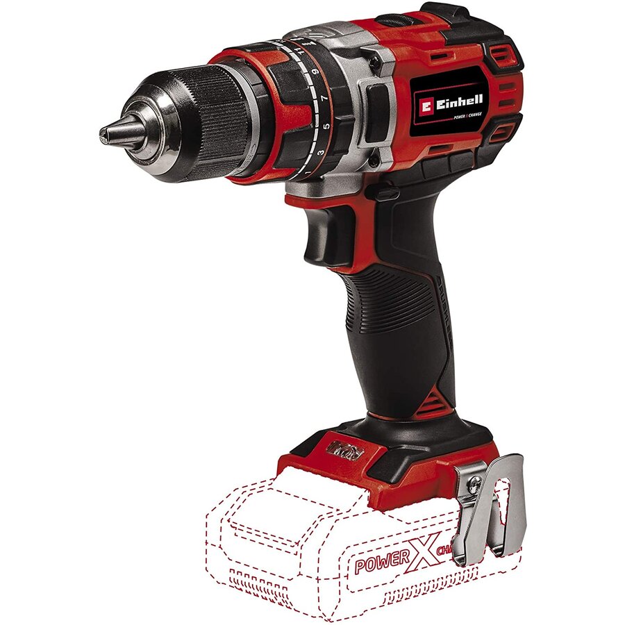Oferte la Masina de Gaurit cu Impact TE-CD 18 / 50Solo - Li -i BL Ciocan Fara Fir Bateria si Incarcatorul Nu Sunt Incluse Negru/Rosu