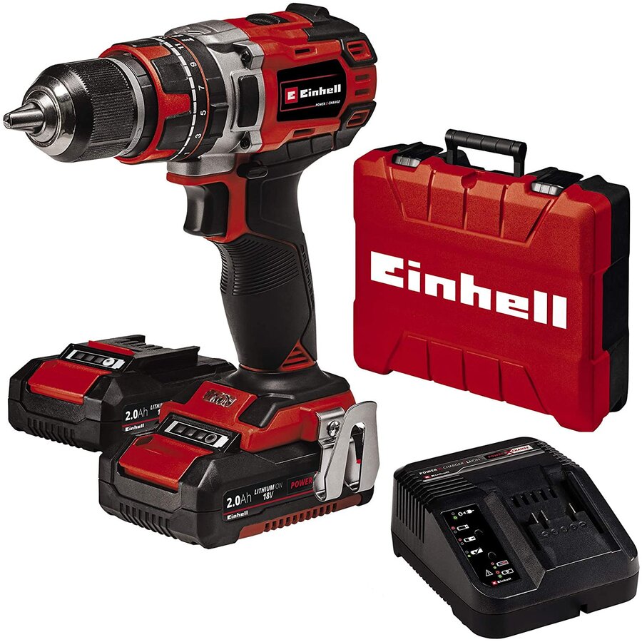 Oferte la Masina de Gaurit cu Impact TE-CD 18/50 Li-i BL 18V Ciocan Fara Fir Include 2x Baterii Li-Ion 2.0Ah Rosu/Negru