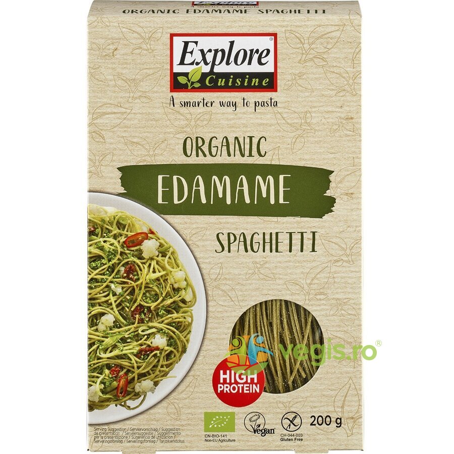 Oferte la Spaghete din Faina de Boabe Edamame Fara Gluten Ecologice/Bio 200g