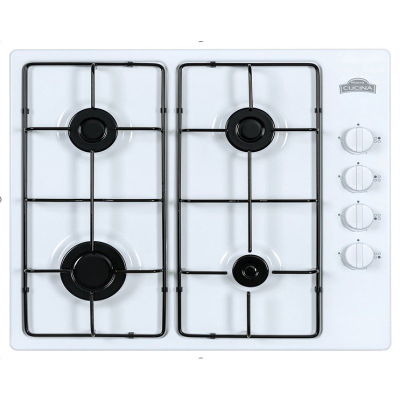 Oferte la Plita incorporabila PG60 Gaz 4 Arzatoare 3000W Alb