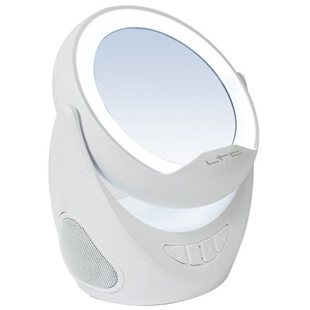 Oferte la Boxa Portabila Cu Oglinda Make-up Suport Telefon 2x3W Gri